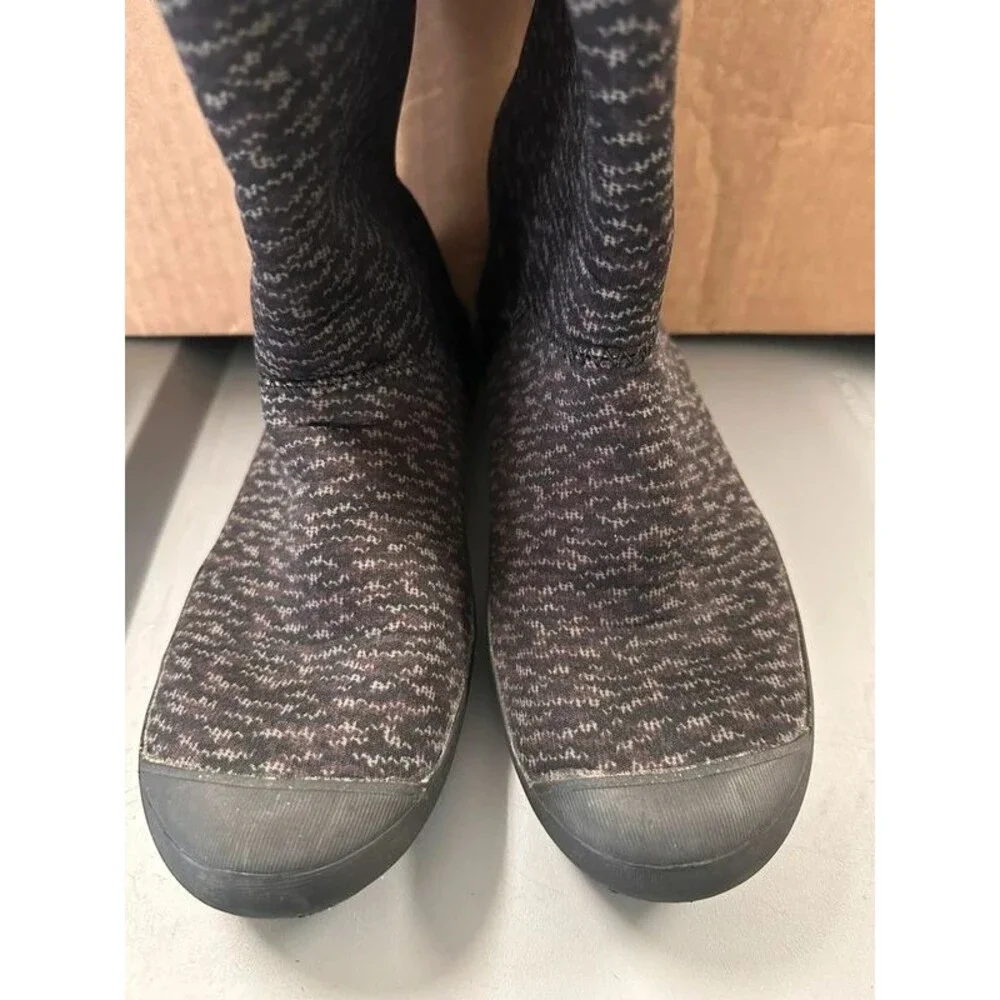 BOGS Waterproof Mid Calf Rain Boots, Summit Knit
